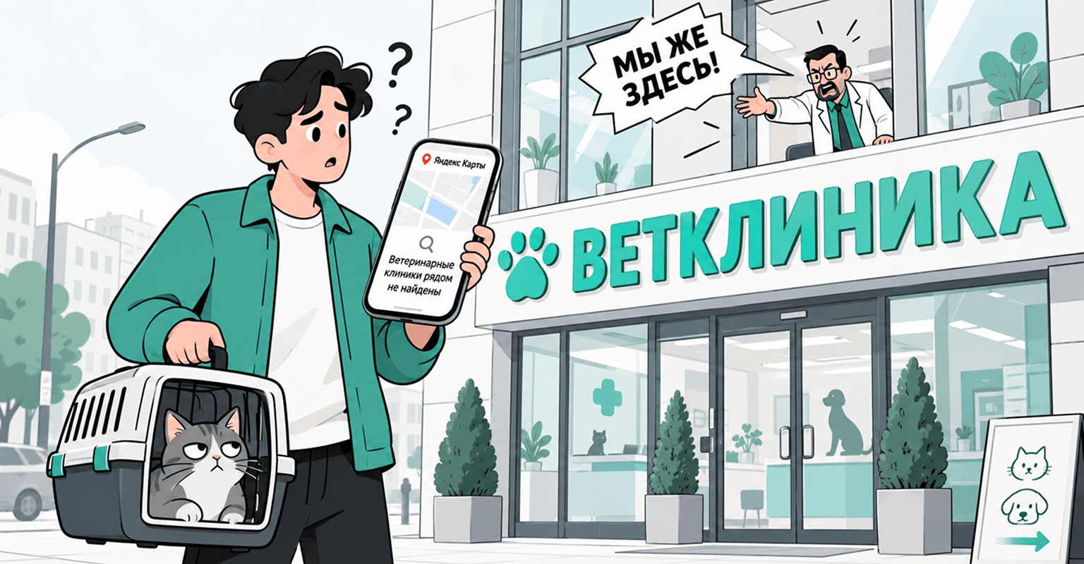 Локальное SEO-продвижение ветеринарной клиники